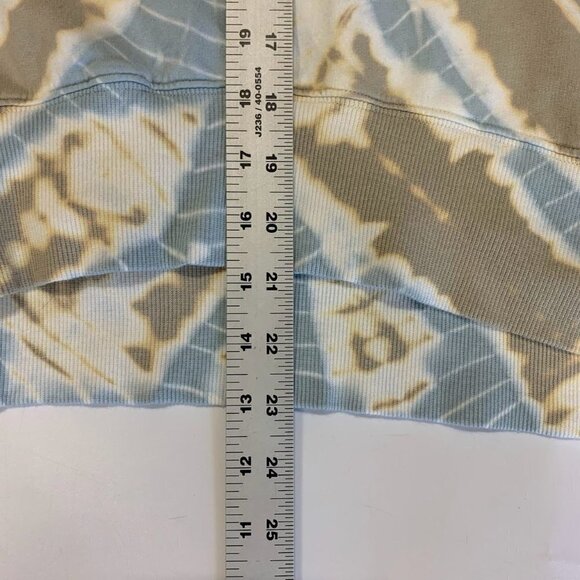 Young Fabulous & Broke Women's Cotton Stripe Tie Dye Long Sleeve Hoodie Size S - Picture 11 of 11